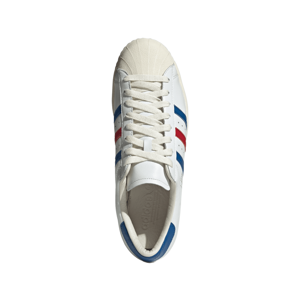 adidas Superstar Vintage White Blue Better Scarlet Made in Germany