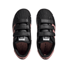 adidas Superstar Comfort Closure Core Black Gold Metallic (PS)