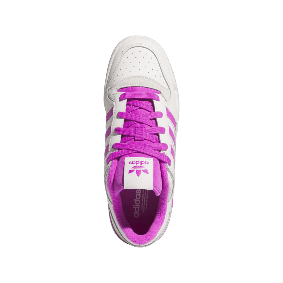 adidas Forum Low CL Cloud White Purple Burst Cream White (Women's)