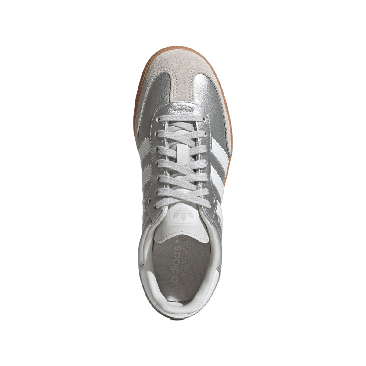 adidas Samba OG Silver Metallic Cloud White Gum (GS)