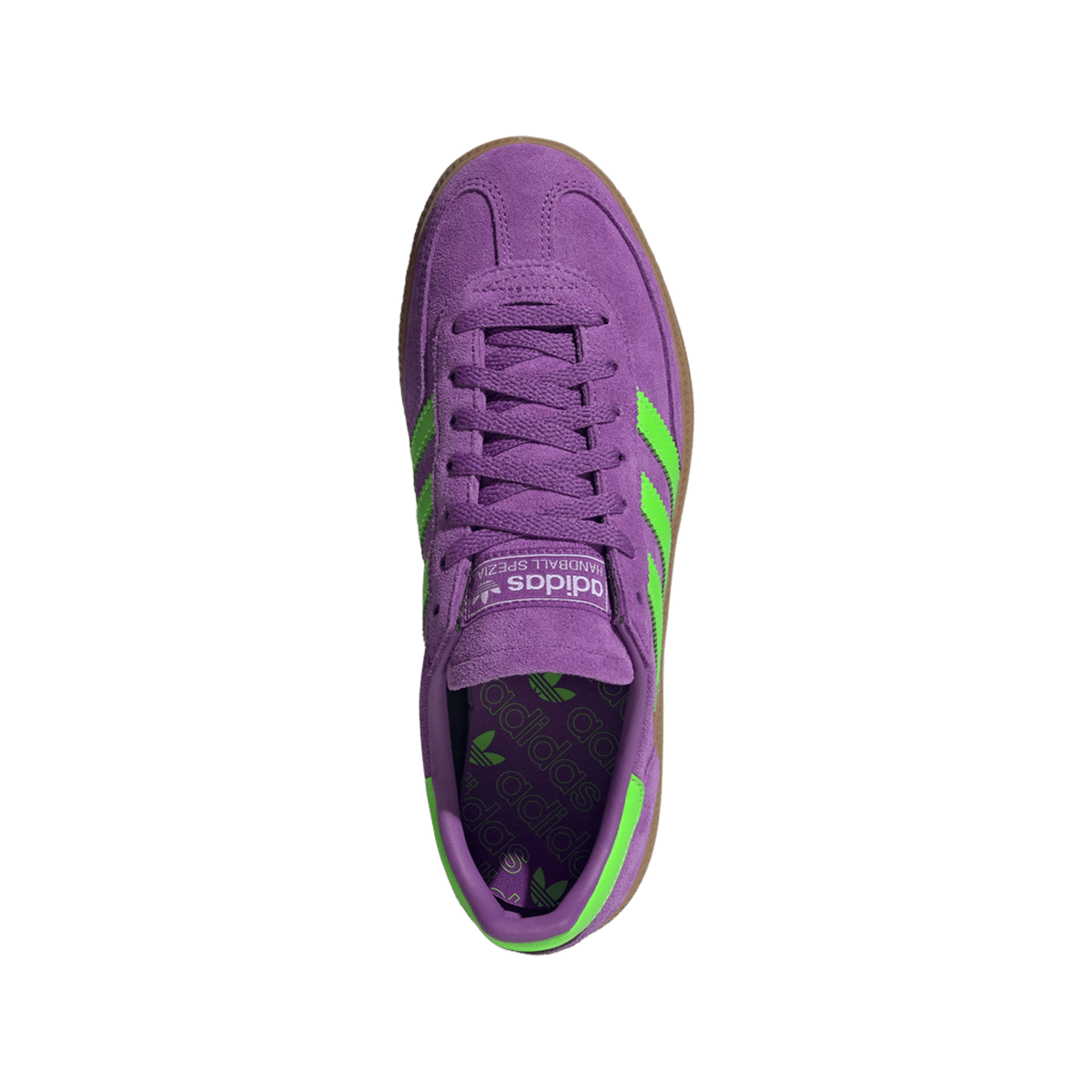 adidas Handball Spezial Elastic Active Purple Solar Green (Women's)