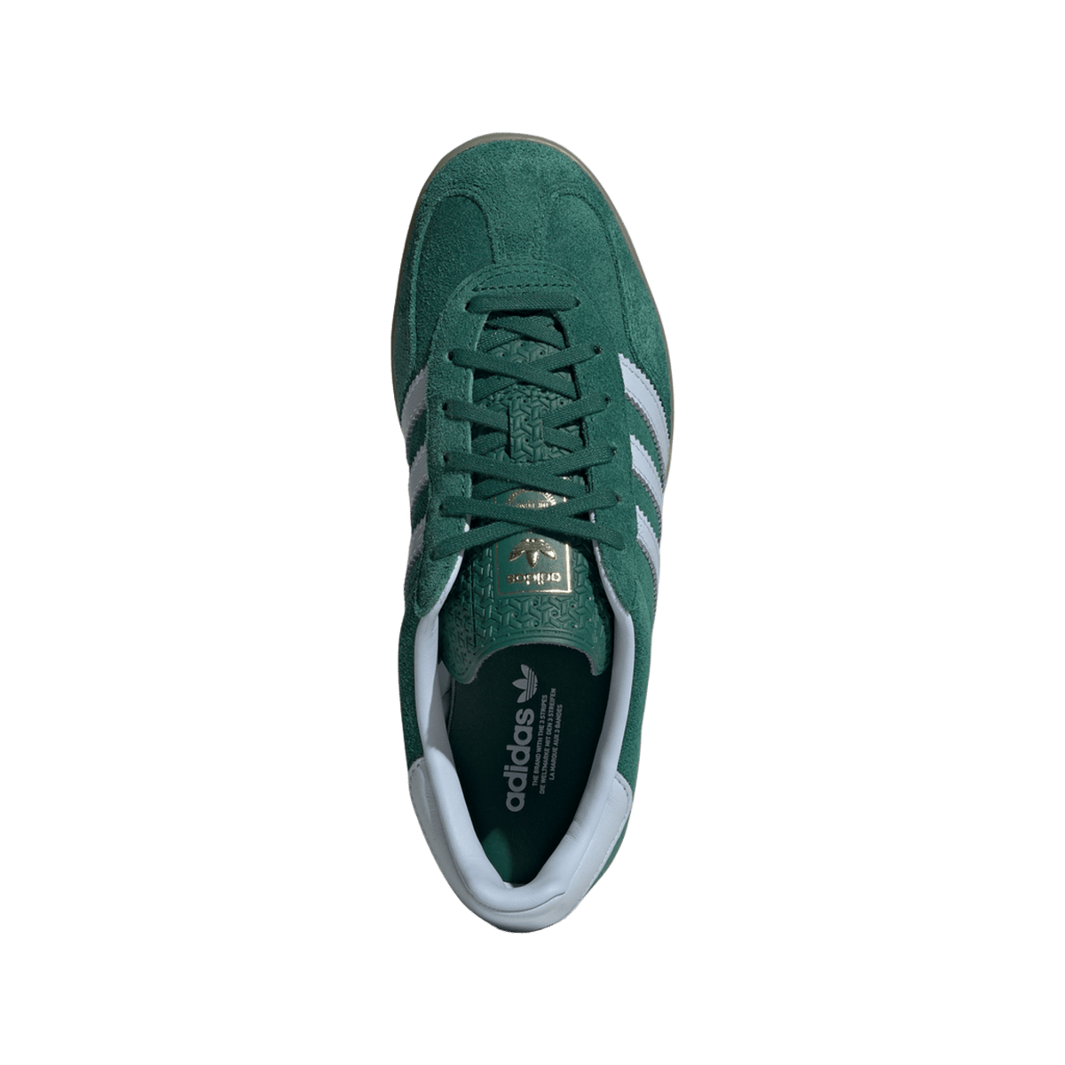 adidas Gazelle Indoor Collegiate Green Crystal Sky (Women's)