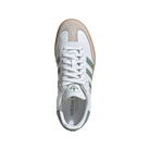 adidas Samba OG Cloud White Silver Green (GS)