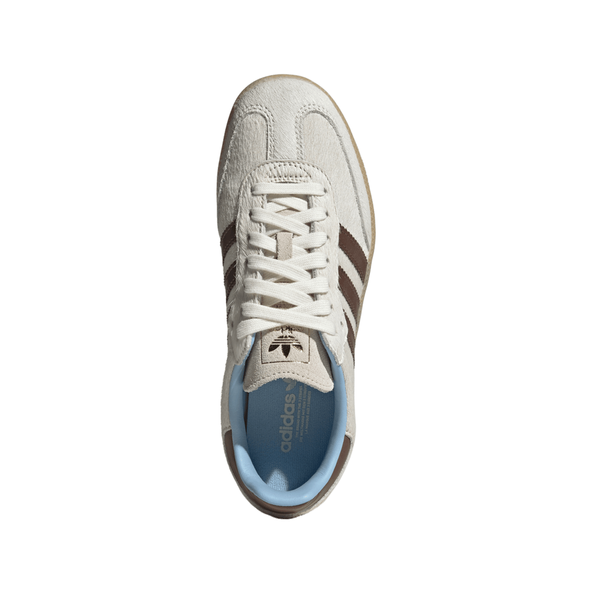 adidas Samba OG Cream White Earth Strata Pony Hair (Women's)