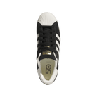 adidas Superstar Core Black Off White Gold Metallic