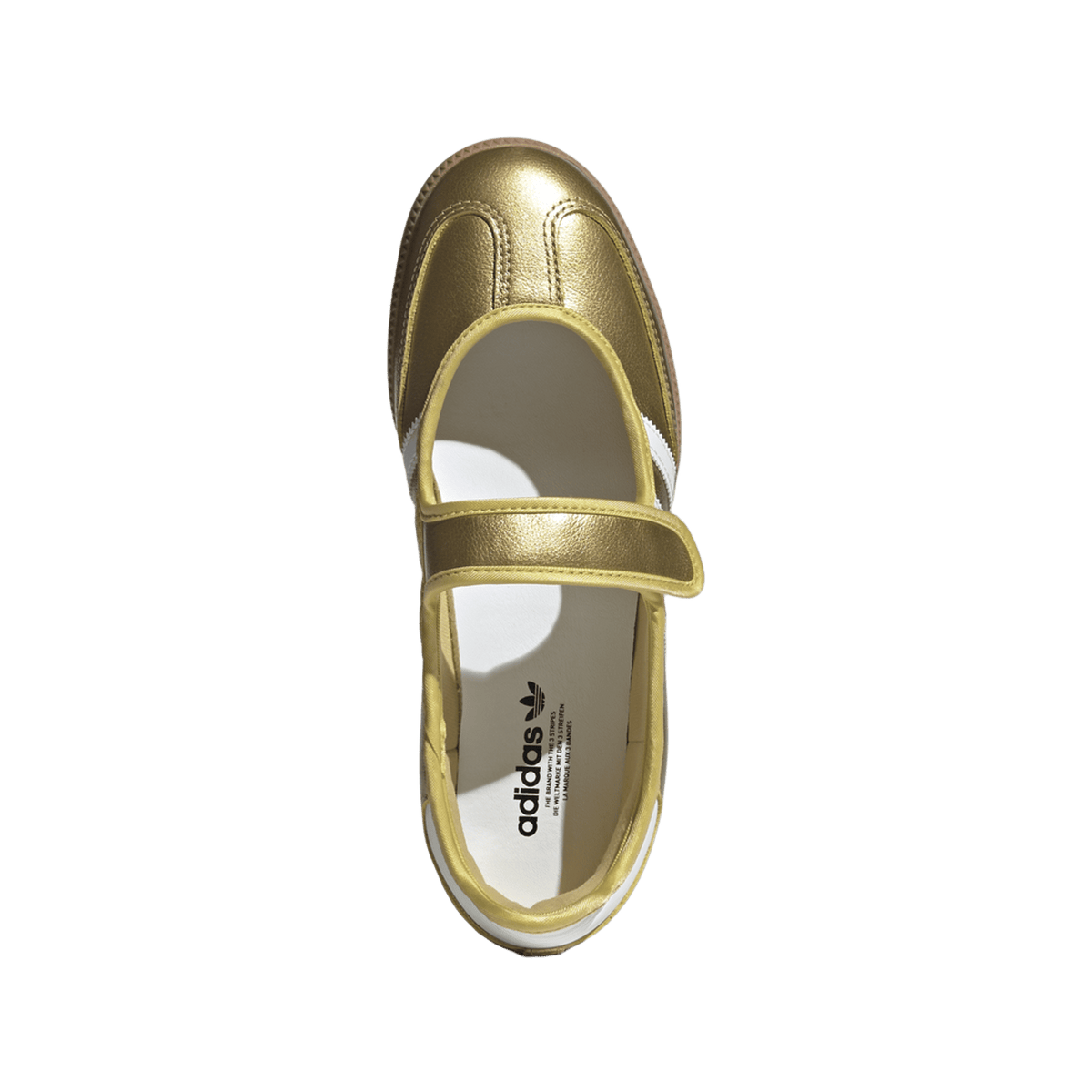 adidas Samba Jane Gold Metallic White (Women's)