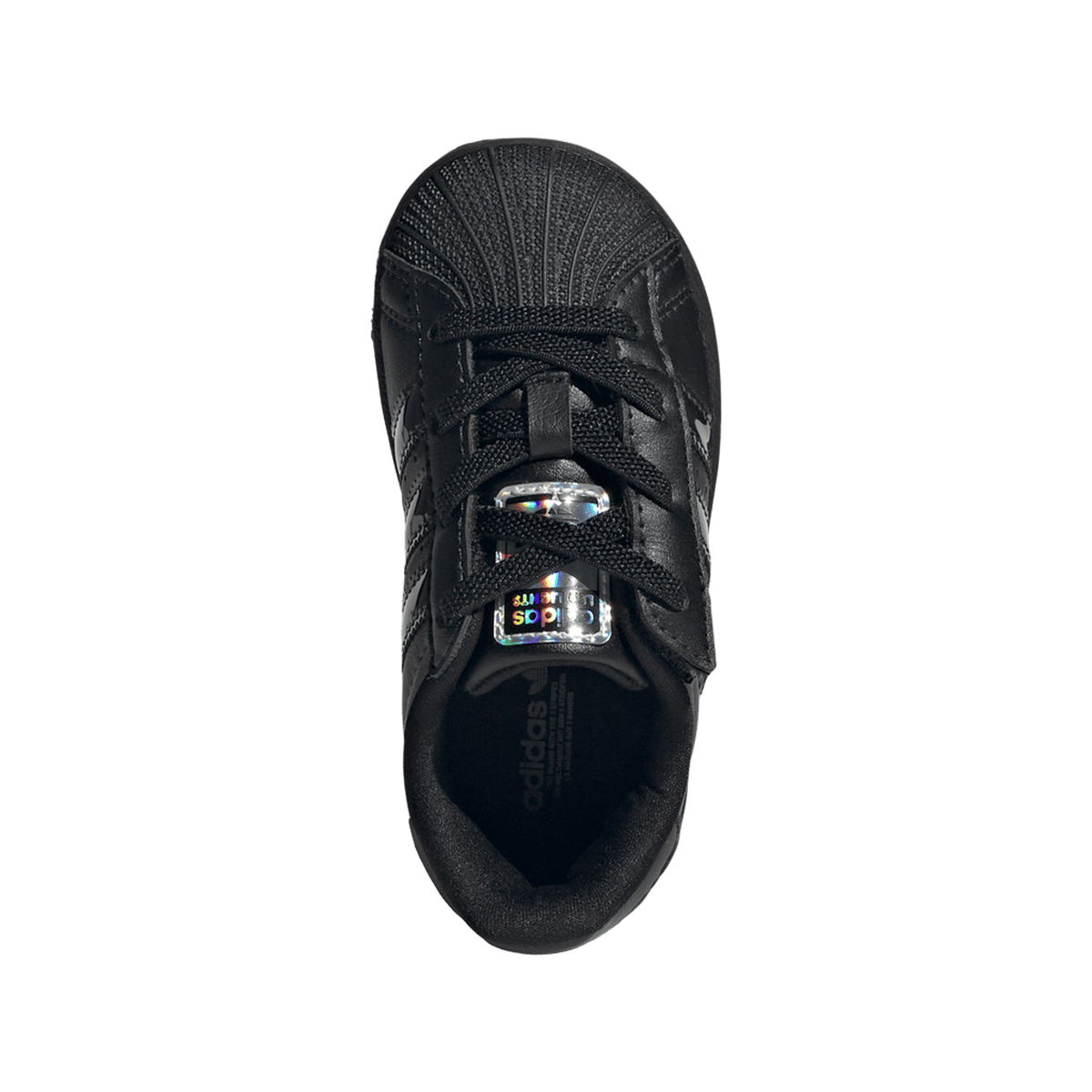 adidas Superstar LED Lights Comfort Closure Core Black Preloved Violet (TD)