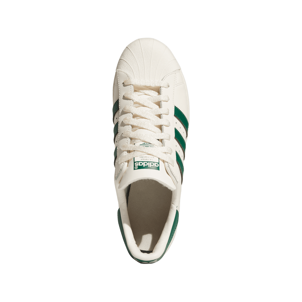 adidas Superstar 82 White Dark Green