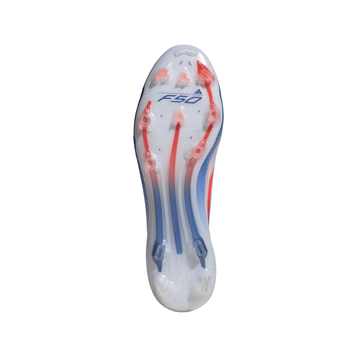 adidas F50 Elite Laceless FG Cloud White Solar Red Lucid Blue