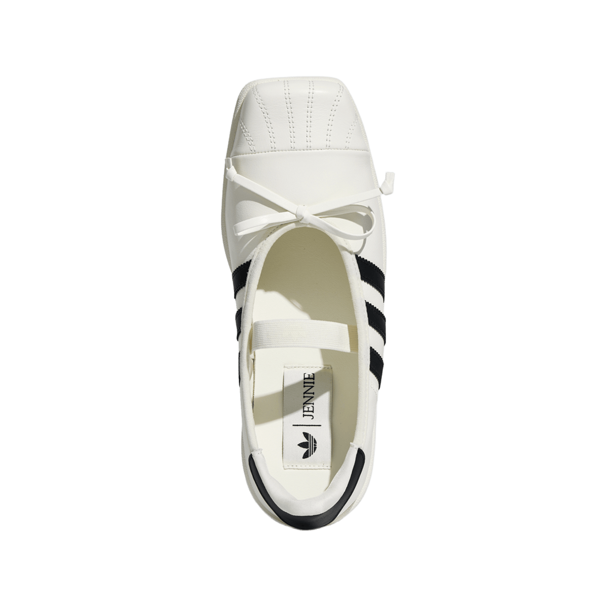 adidas Superstar Square Toe Ballet JENNIE Off White Black (Women's)