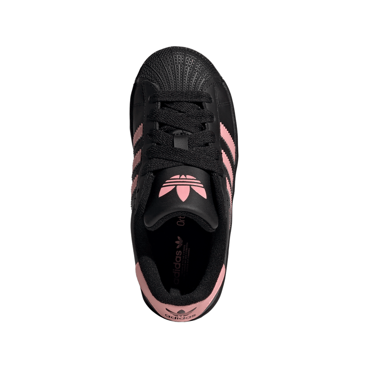 adidas Superstar II Black Glow Pink (PS)