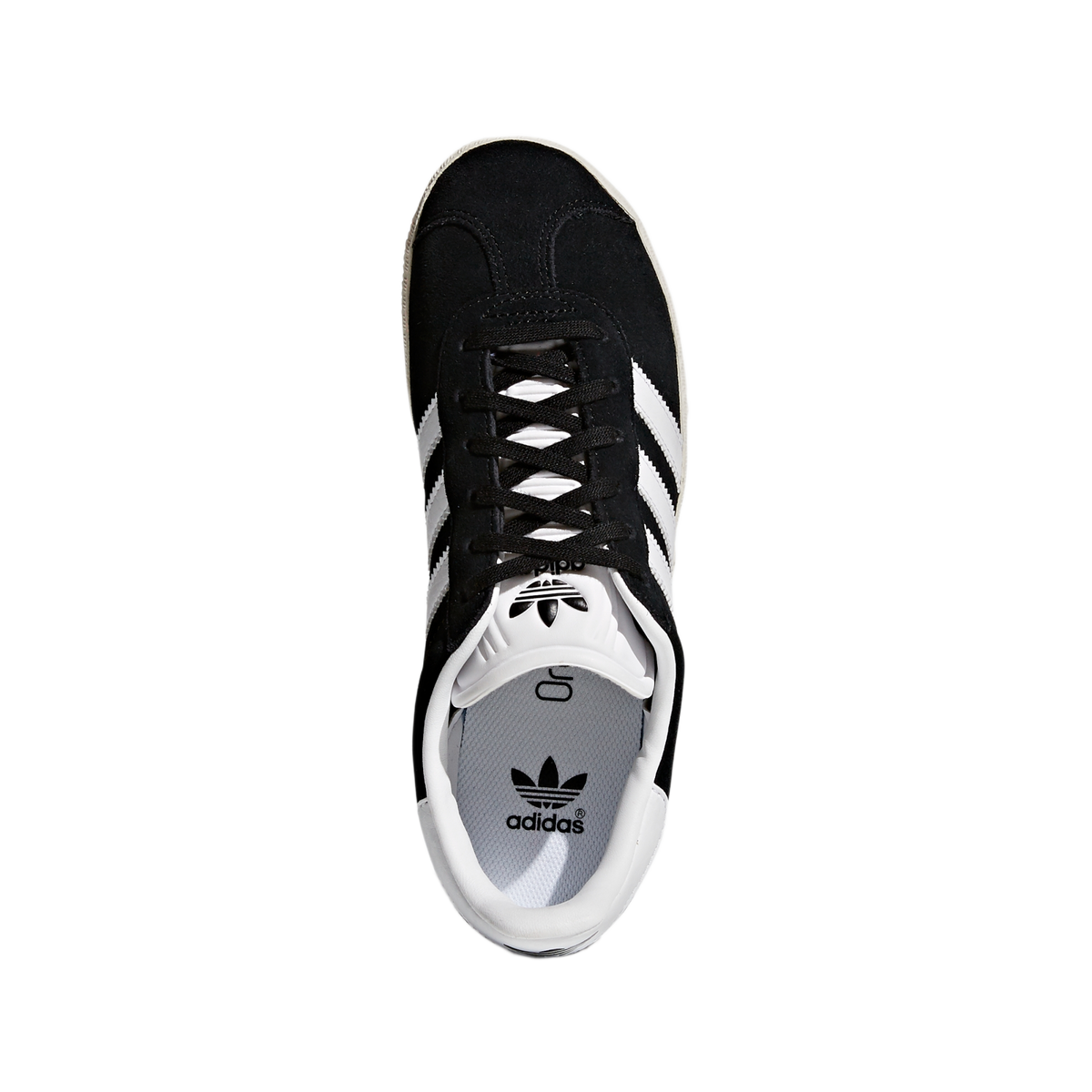 adidas Gazelle Core Black Cloud White Gold Metallic (GS)