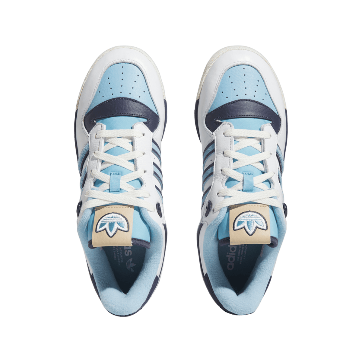 adidas Rivalry Low 86 Cloud White Clear Blue Shadow Navy