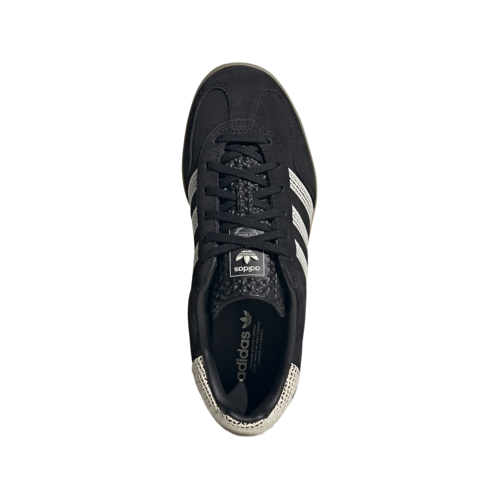 adidas Gazelle Indoor Core Black Wonder White (Women's)