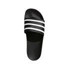 adidas Adilette Slides Black White