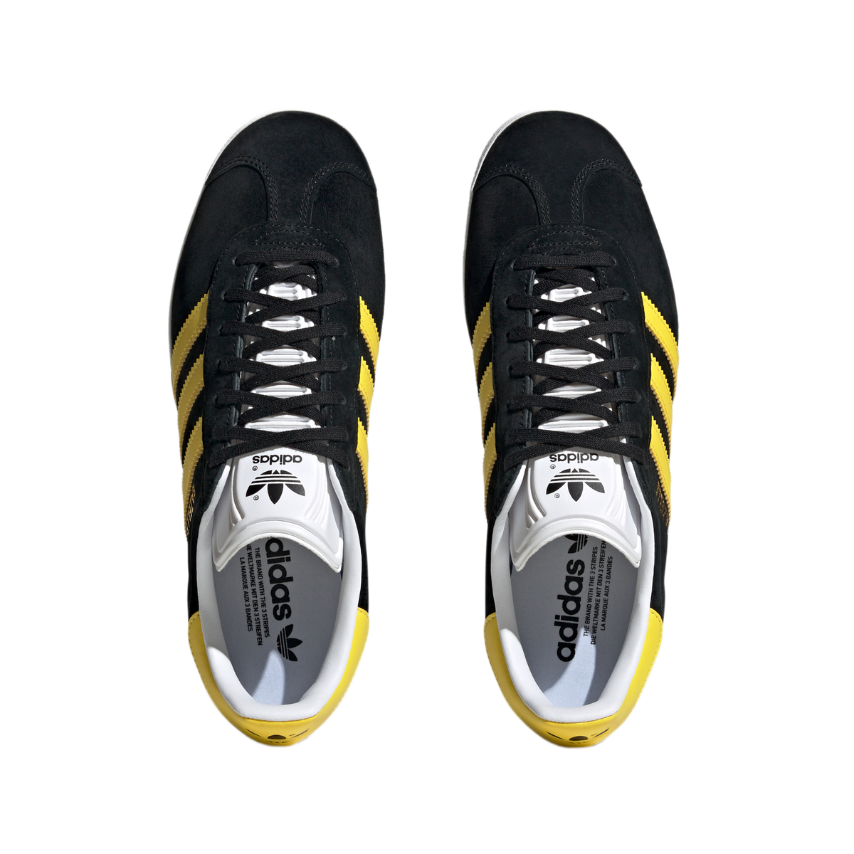 adidas Gazelle Black Impact Yellow