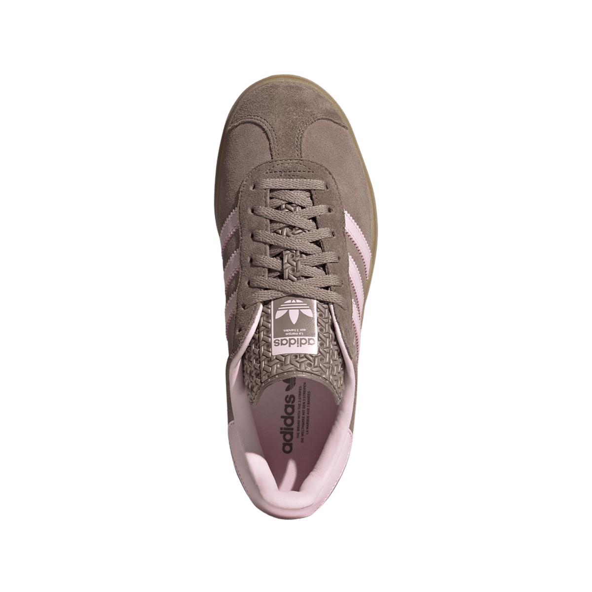 adidas Gazelle Bold Trace Brown Clear Pink (Women's)