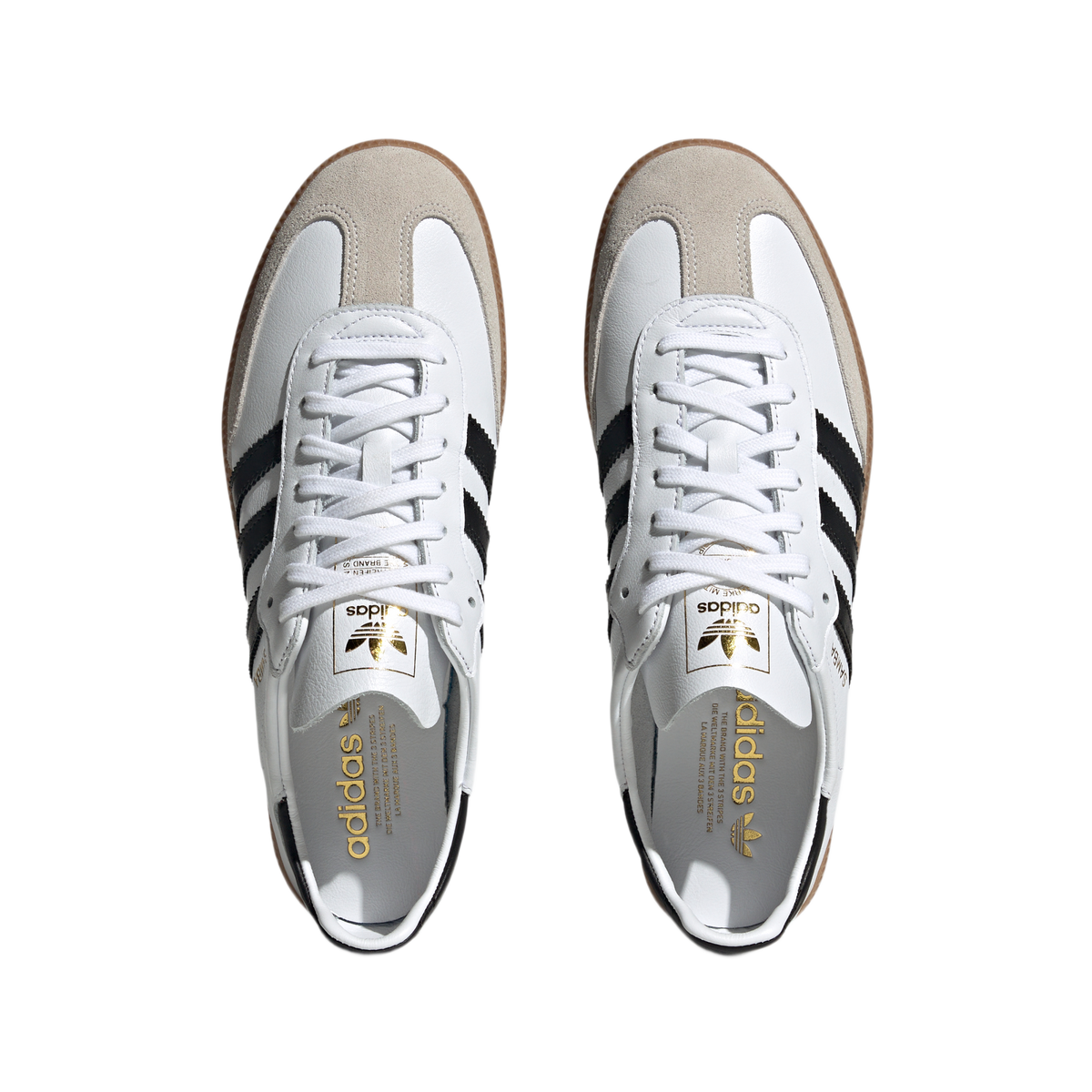 adidas Samba Decon White Black Gum