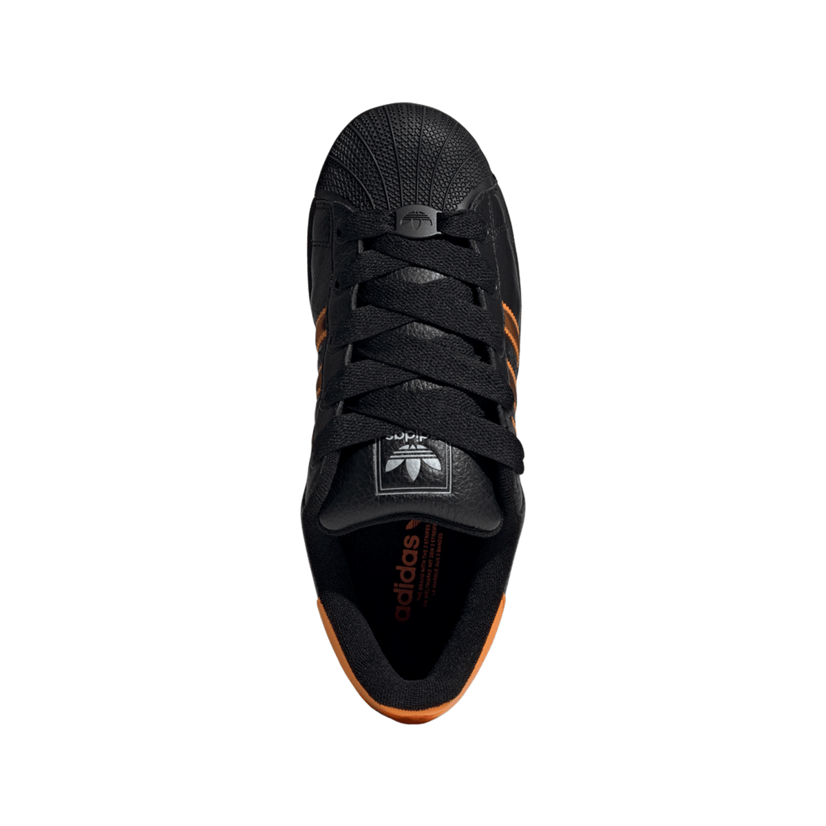 adidas Superstar II Core Black Crew Orange Semi Impact Orange (Women's)
