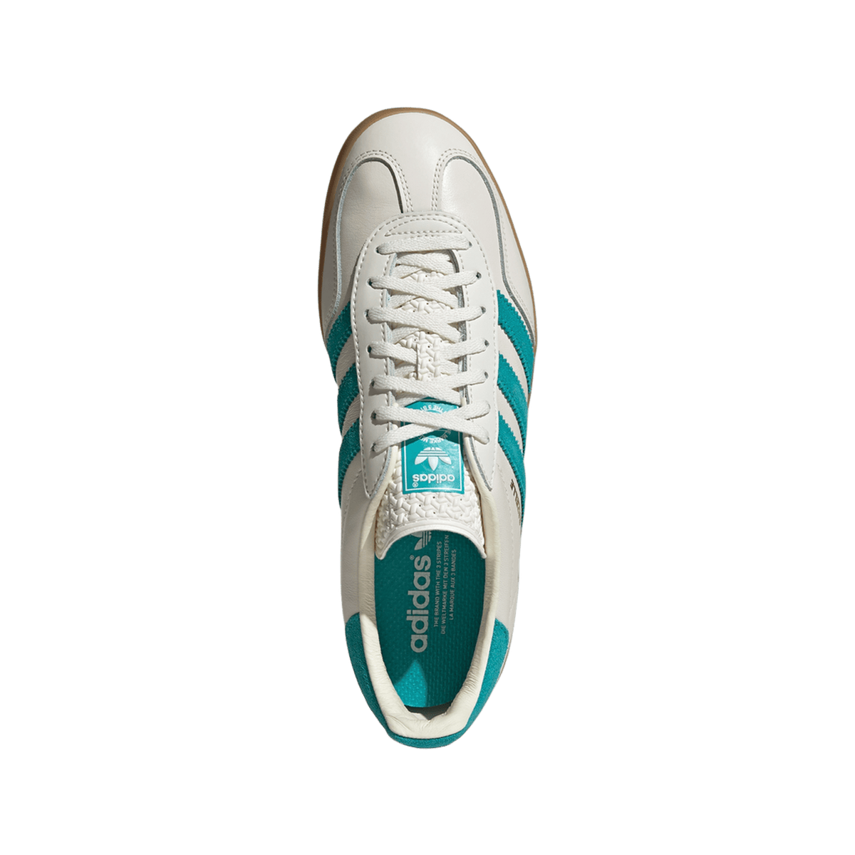 adidas Gazelle Indoor Turqoise Chalk White