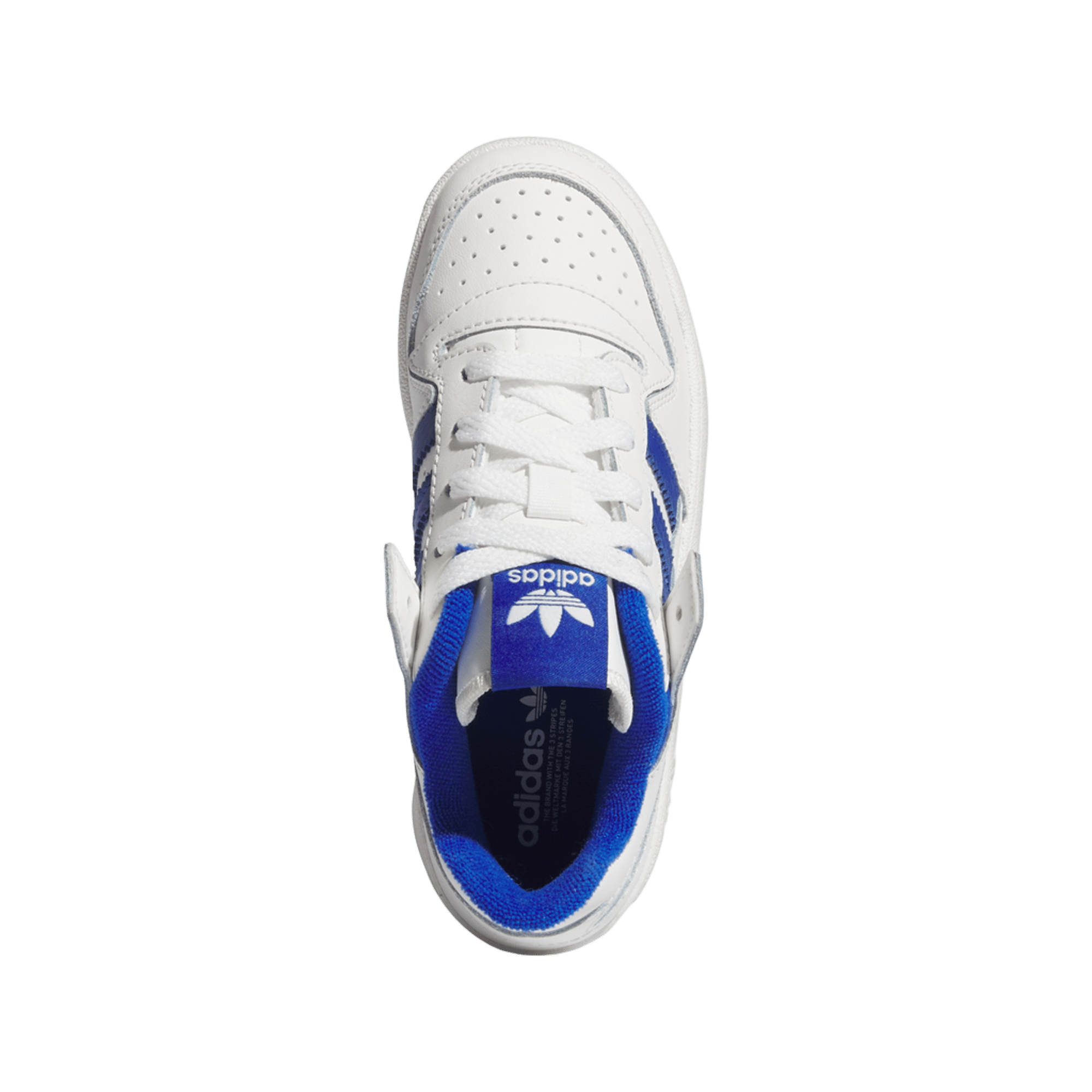 adidas Forum Low CL Core White Royal Blue (PS)