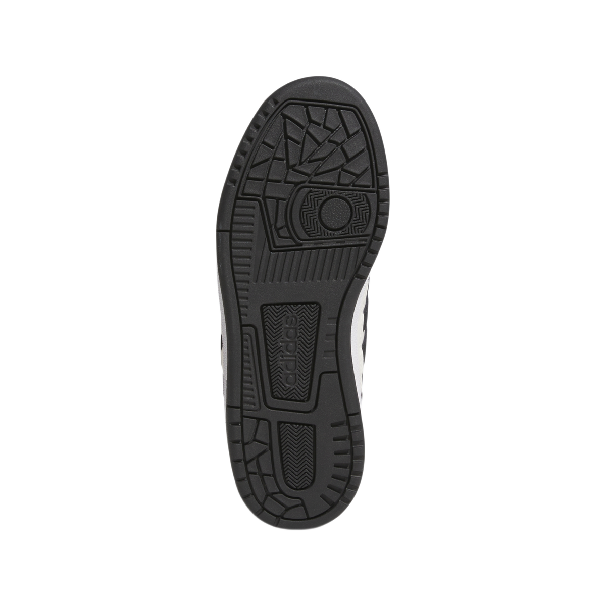 adidas Rapid Court Low Core Black Cloud White (GS)