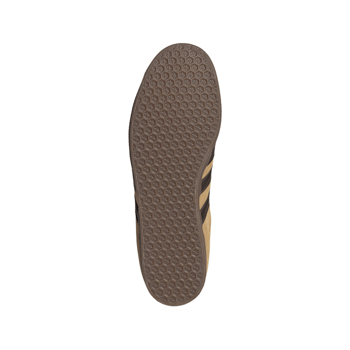 adidas Gazelle Golden Beige Dark Brown Gold Metallic