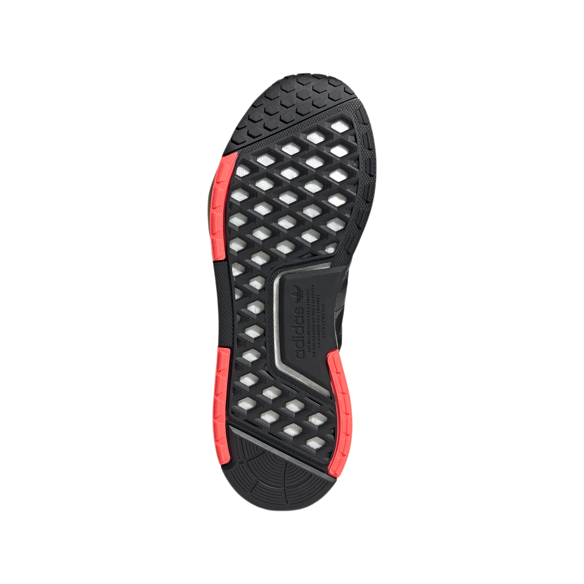 adidas NMD V3 Black Signal Green Solar Red
