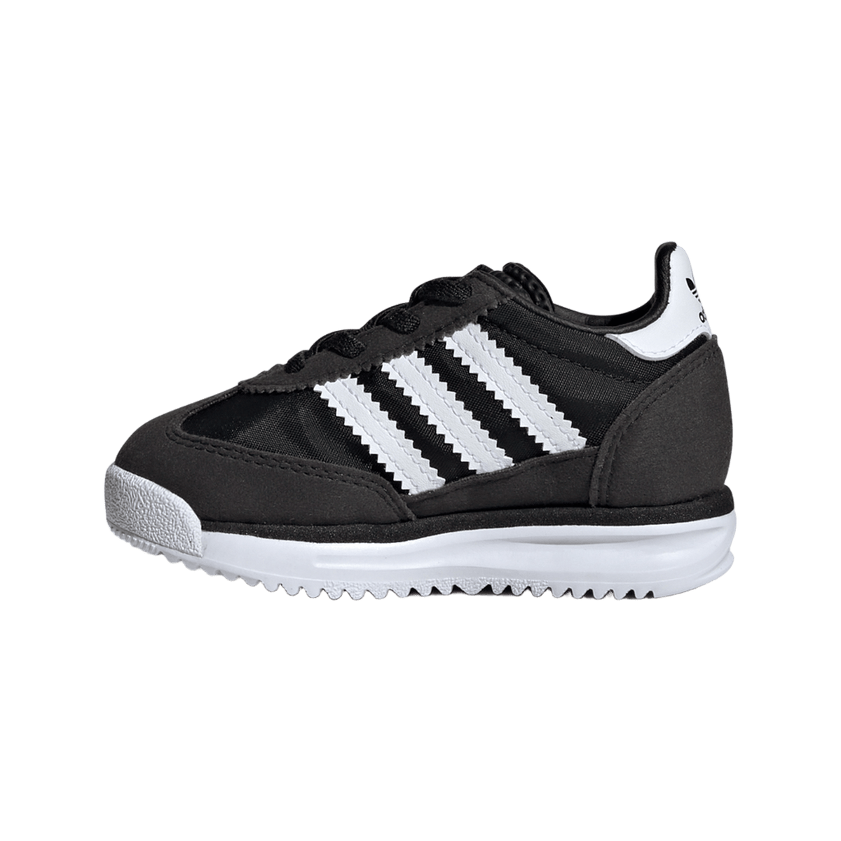 adidas SL 72 RS Elastic Laces Core Black Cloud White Blue (TD)