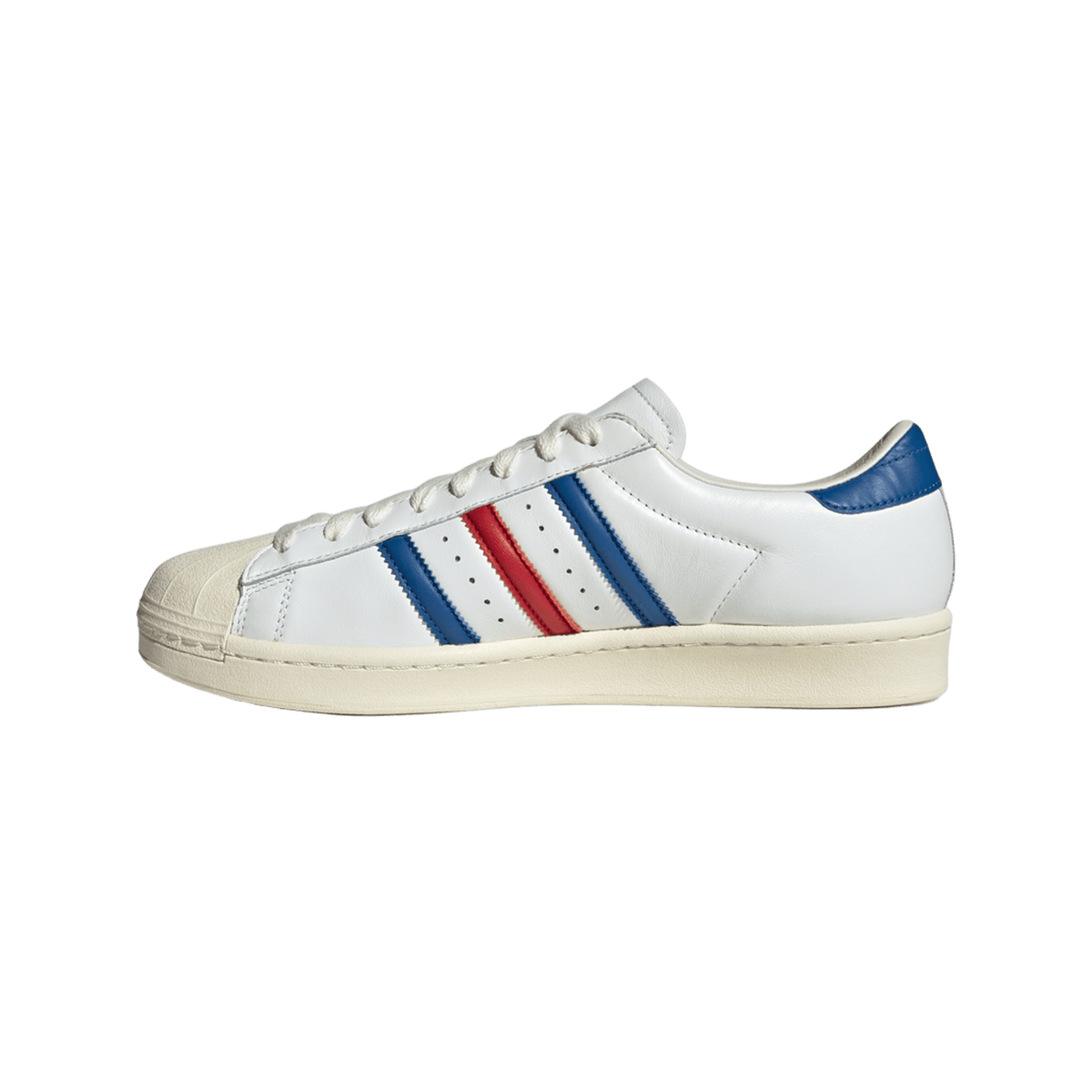 adidas Superstar Vintage White Blue Better Scarlet Made in Germany