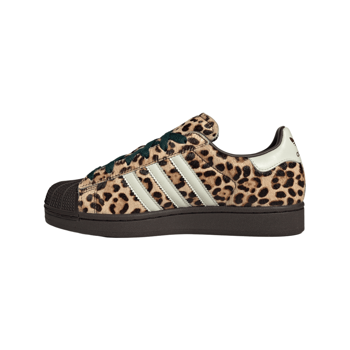 adidas Superstar II Leopard Dark Brown Ivory (Women's)