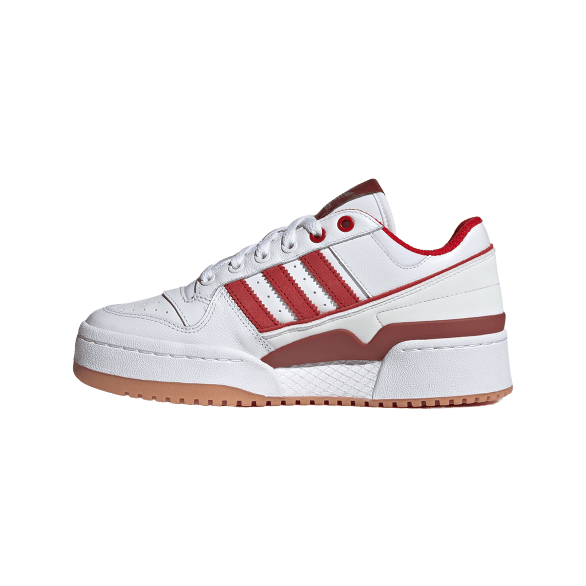 adidas Forum Bold White Better Scarlet Preloved Ruby (Women's)