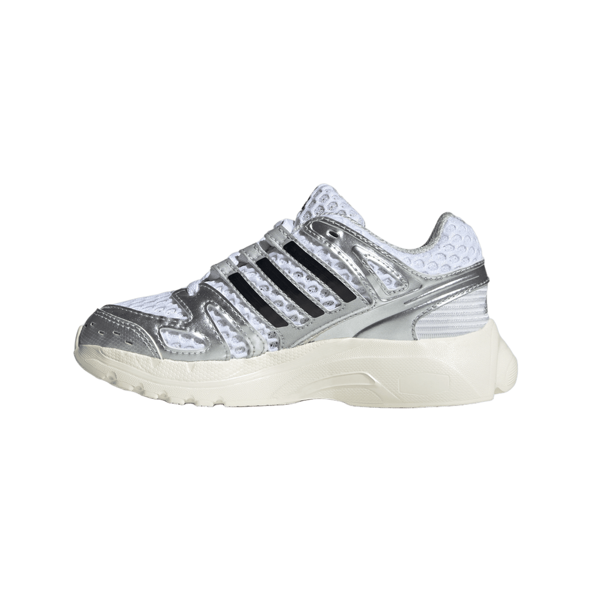 adidas Adistar Control 5 Elastic Lace White Silver Metallic Grey (PS)