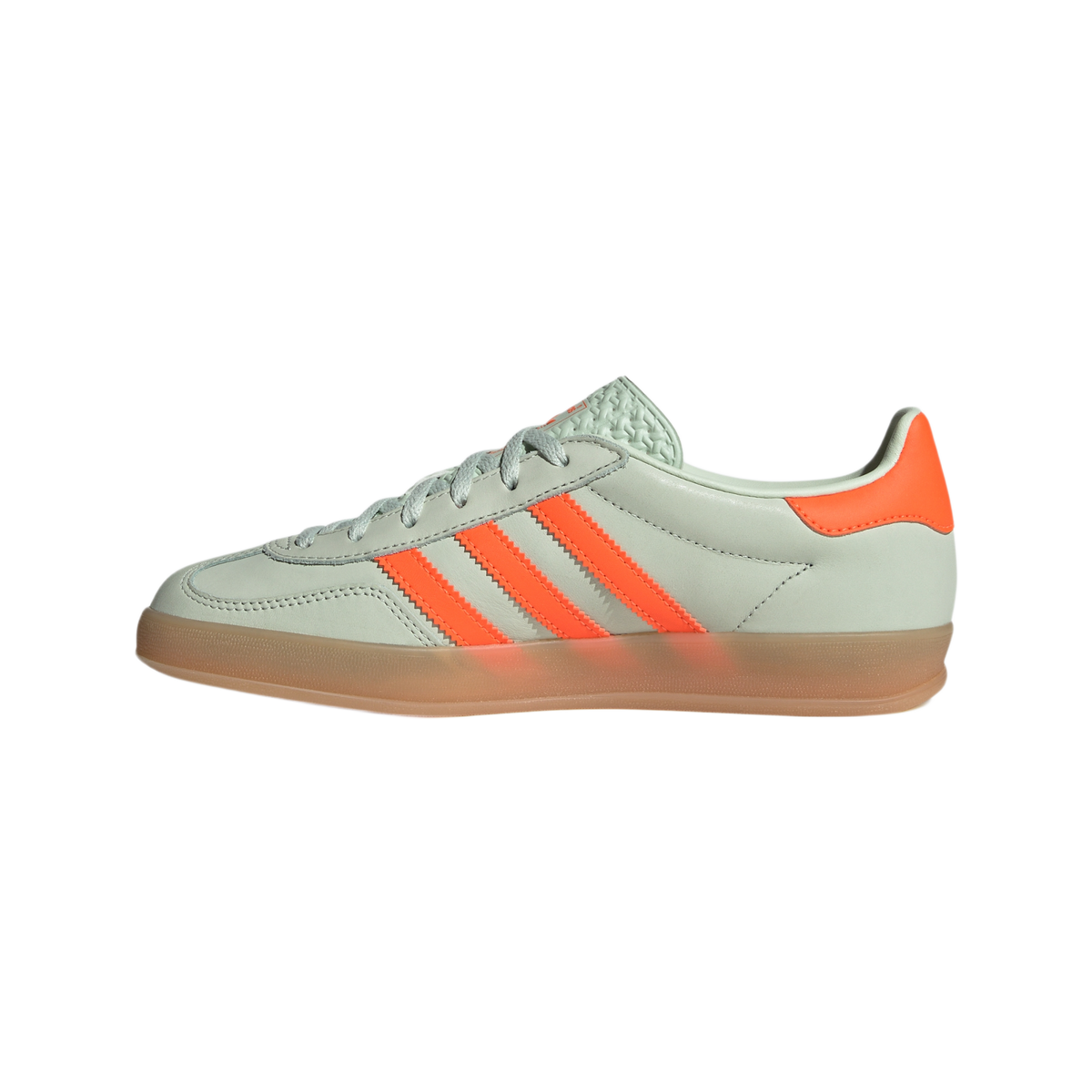 adidas Gazelle Indoor Linen Green Solar Orange (Women's)