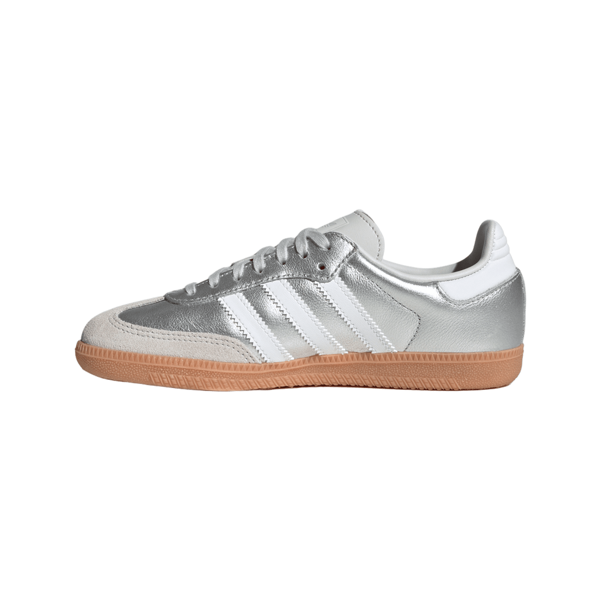 adidas Samba OG Silver Metallic Cloud White Gum (GS)