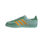 adidas Gazelle Indoor Hazy Green Crew Yellow (Women's)