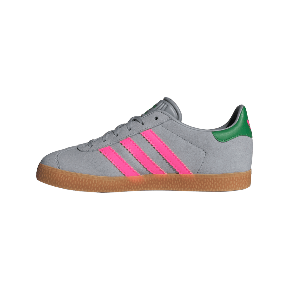 adidas Gazelle Halo Silver Lucid Pink Green (GS)