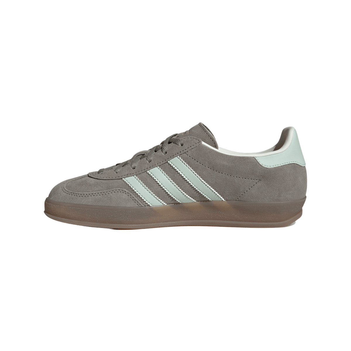adidas Gazelle Indoor Silver Pebble Linen Green (Women's)
