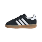 adidas Gazelle Indoor Comfort Closure Black White Gum (TD)