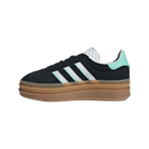 adidas Gazelle Bold Black White Mint Gum (GS)