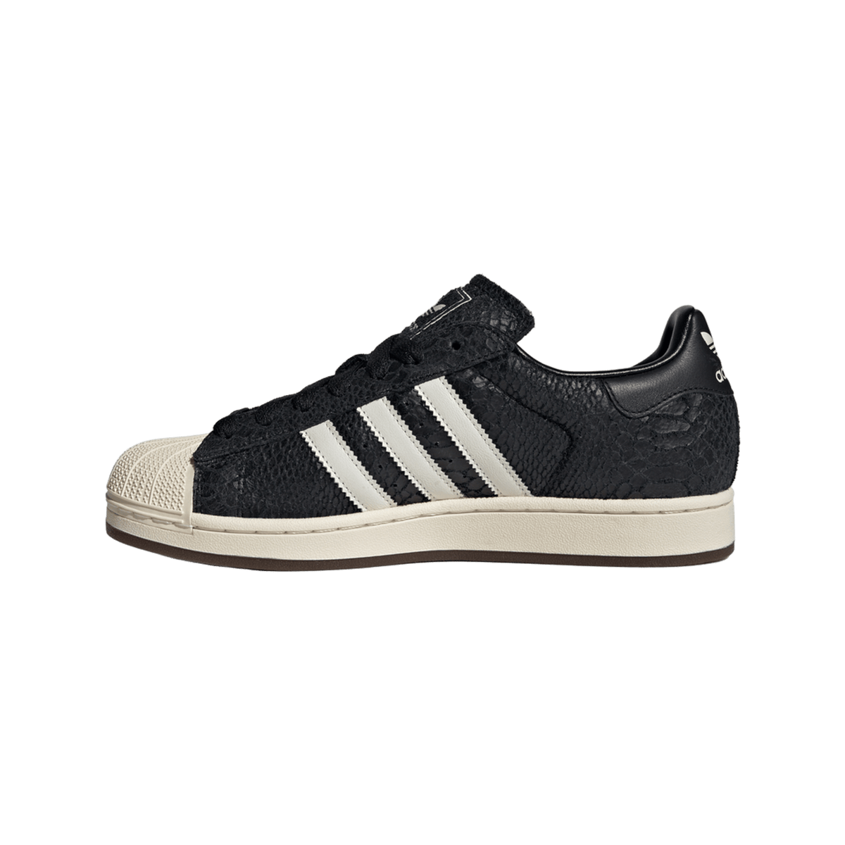 adidas Superstar II Black Croc Cream White