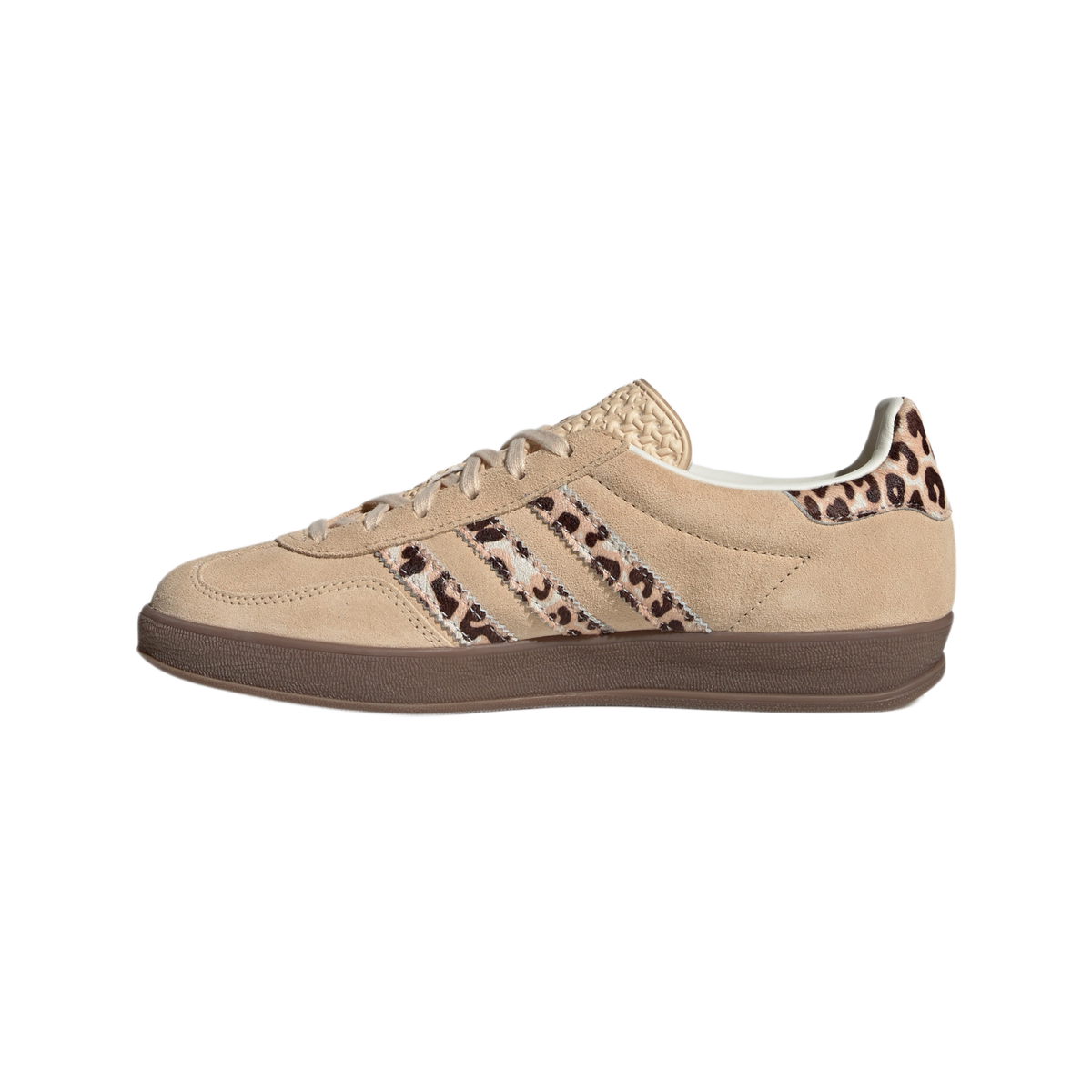 adidas Gazelle Indoor Leopard Crystal Sand (Women's)