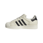 adidas Superstar II Off White Black Cracked Leather (Women's)