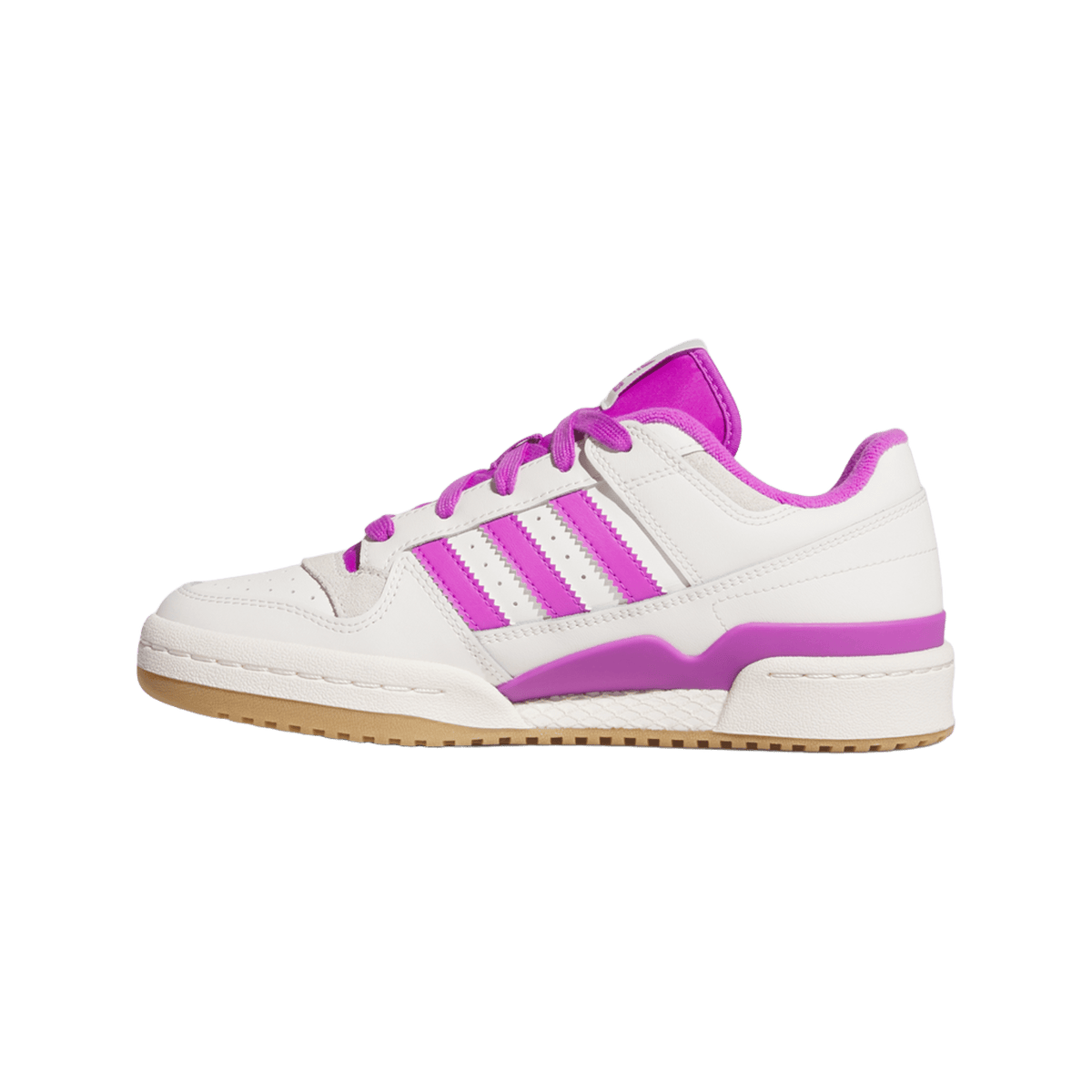 adidas Forum Low CL Cloud White Purple Burst Cream White (Women's)
