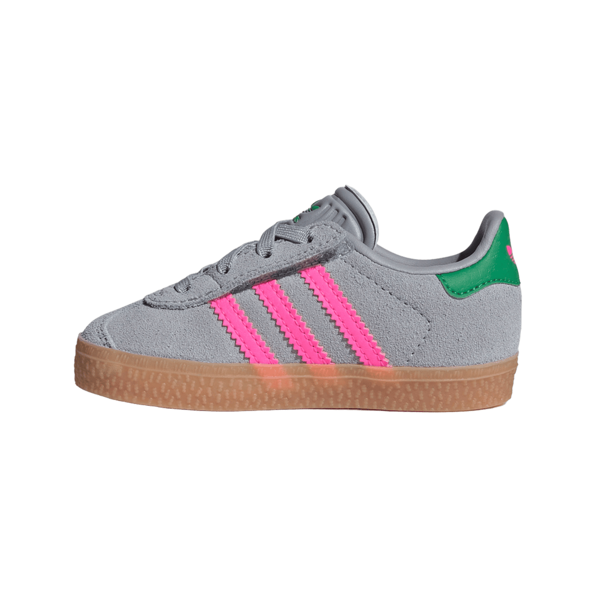 adidas Gazelle Comfort Closure Halo Silver Lucid Pink Green (TD)