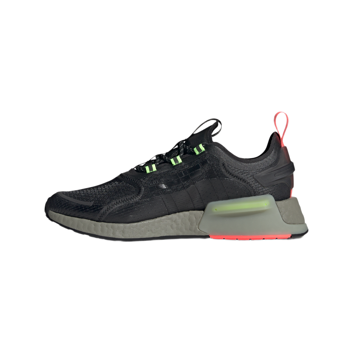 adidas NMD V3 Black Signal Green Solar Red