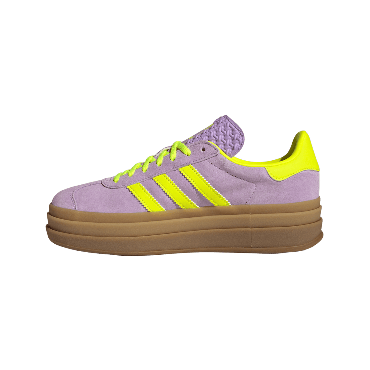 adidas Gazelle Bold Powder Plum Solar Yellow (Women's)