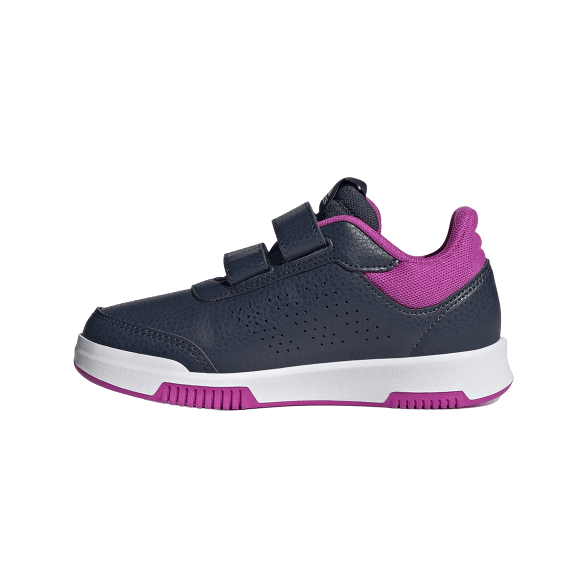 adidas Tensaur Hook And Loop Shadow Navy Cloud White Flash Pink (GS)