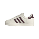 adidas Superstar II Off White Maroon Snakeskin (Women's)