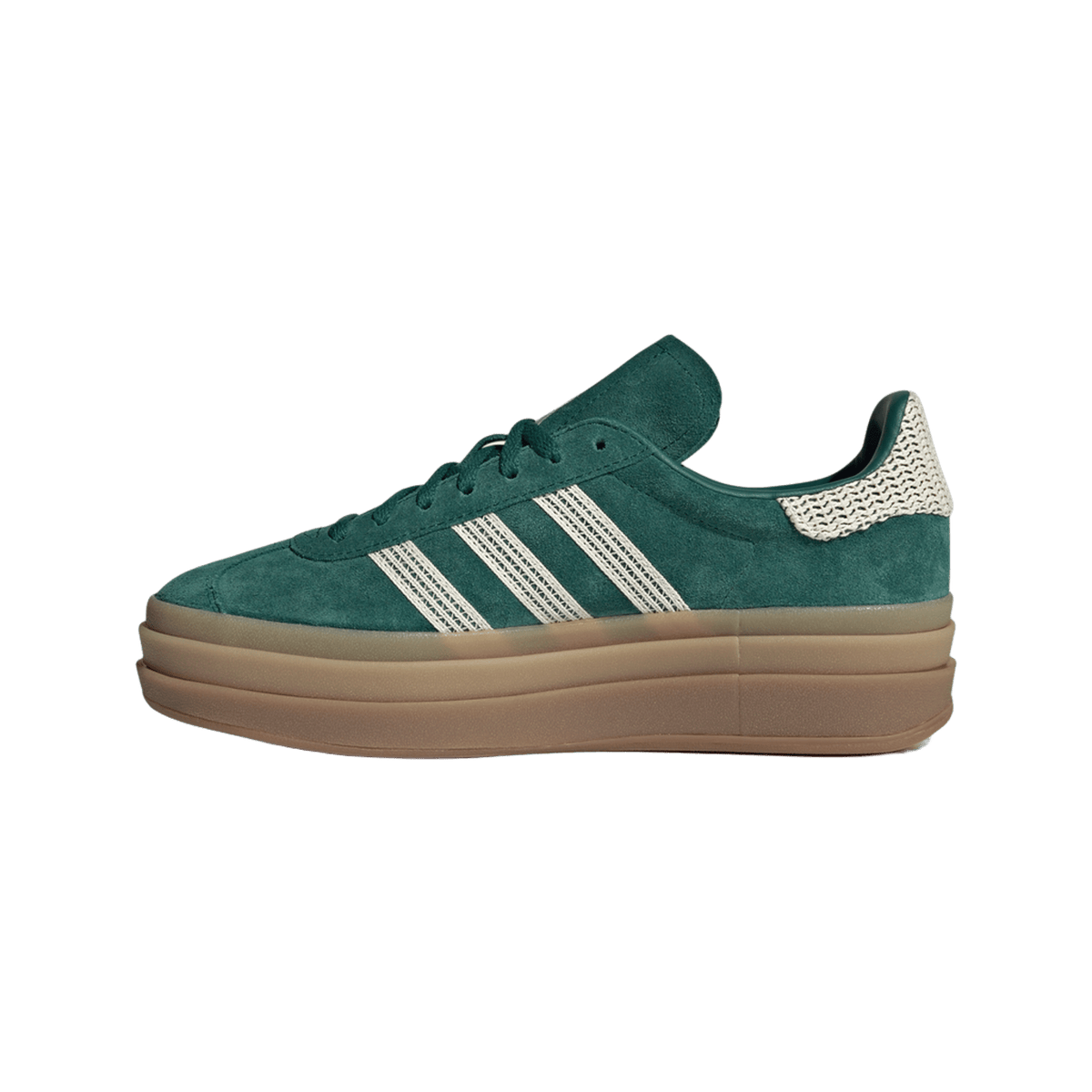 adidas Gazelle Bold Collegiate Green White Gold (Women's)